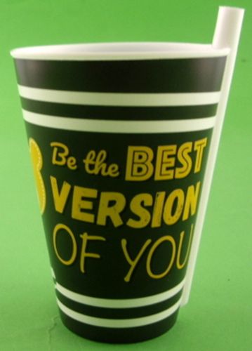 KUBEK ZE SŁOMKĄ DO NAPOJÓW DLA DZIECI 500 ML na Arena.pl