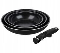 Zestaw patelni La Bonita LB3PAT002 Indukcja 20 / 24 / 28 cm Ilag Xeradur 2