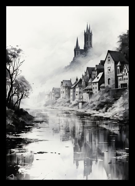 Plakat 21x29,7cm Mglisty Refleks zdjęcie 2