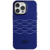 audi iml magsafe case iphone 14 pro max 6.7 niebieski/navy blue