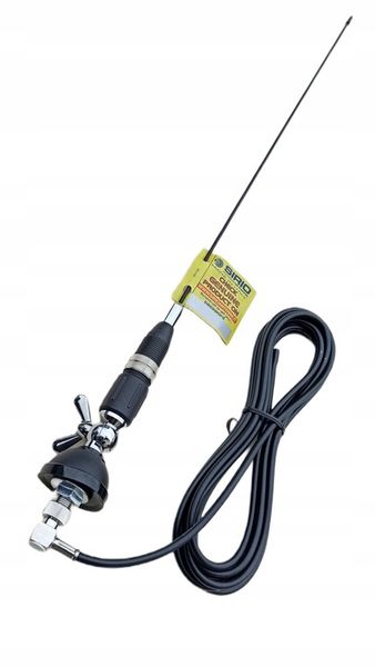 ANTENA CB SIRIO MINI SNAKE CZARNA 65cm zdjęcie 1