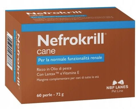 Nefrokrill CANE PIES 60 tabletek NBF LANES - Prawidłowe Funkcje Nerek PSA na Arena.pl