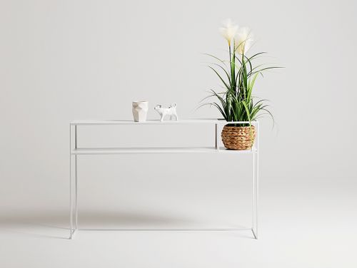 Konsola SENSO FLOWER 120 biała prawa na Arena.pl