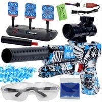 Pistolet Pistolety na kulki żelowe HIT TARCZA Pistolet na kulki DUŻY ZESTAW