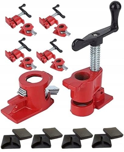 ŚCISK STOLARSKI RUROWY BEZKOŃCOWY 3/4" ZACISK 4SZT na Arena.pl