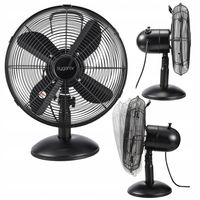 Wentylator stołowy REGULACJA 3 prędkości OSCYLACJA 4 Łopatki 40 W Sygonix