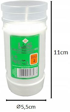 Wkłady do zniczy Parafinowe Bio 2 „Linis" Wiosna Lato 2dni x 20szt. na Arena.pl