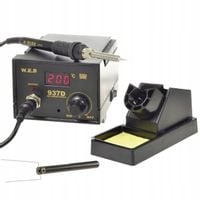 Stacja lutownicza grotowa kolbowa WEP 937D 60W chwytak smd od HOTAIR