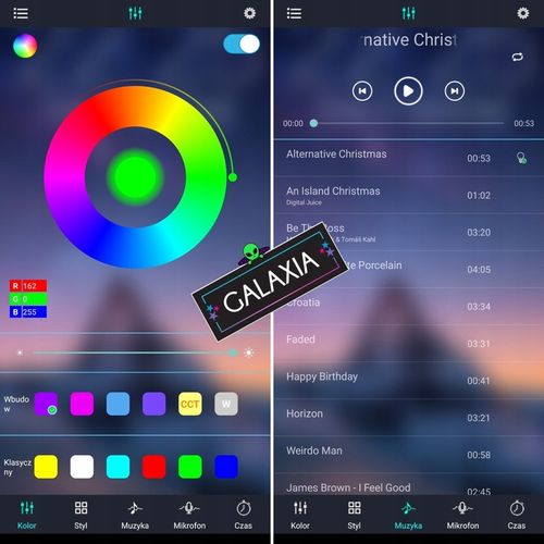 TAŚMA LED RGB 5m Ledy 5050 Listwa 230v 12v Z Zasilaczem NA PILOTA BLUETOOTH na Arena.pl