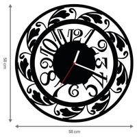 ZEGAR ŚCIENNY RETRO 58cm XXL 26.11