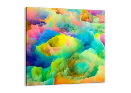 Obraz Na Płótnie - Kolory Tęczy  - 40X40 Cm - Ac40X40-4055 na Arena.pl