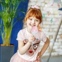 ORGANY ORGANKI KRZESEŁKO PIANINKO MP3 Z MIKROFONEM KEYBOARD USB DLA DZIECI