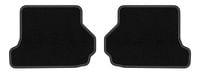 Dywaniki welurowe tylne Ford Focus MK2 Cabrio 2006-2010 czarne