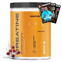nowmax CREATINE MONOHYDRATE 500 G KRATYNA PREMIUM SIŁA MASA MONOHYDRAT