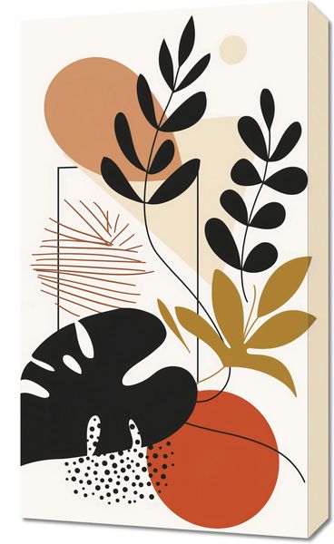 Obraz 40x70cm Zawisły Liść zdjęcie 1