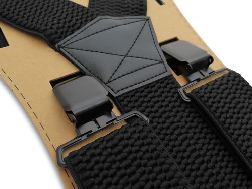 Szerokie mocne szelki do spodni T58 moro dla leśnika JESZCZE DŁUŻSZE 130cm na Arena.pl