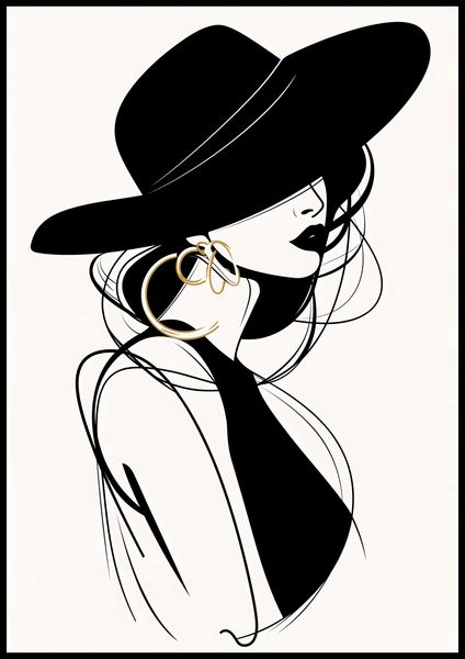 Plakat 70x100cm Uwikłana Elegancja zdjęcie 2
