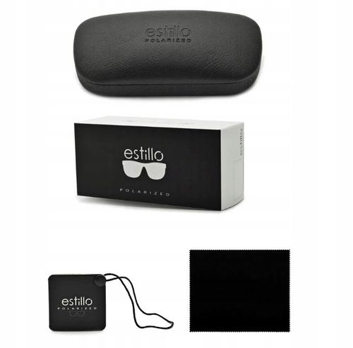 Okulary POLARYZACYJNE Lustro Przeciwsłoneczne Nerd marki ESTILLO + GRATISY na Arena.pl
