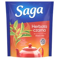 Herbata czarna ekspresowa Saga 20 torebek 28g