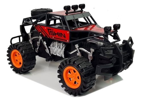 Auto Z Naciągiem Terenowe Czerwone na Arena.pl