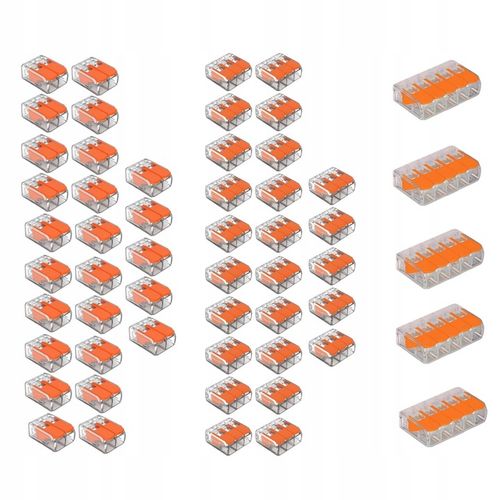 SZYBKOZŁĄCZKA SZYBKOZŁĄCZKI 55 ELEMENTÓW 2 3 5 TOROWE ZESTAW 55 SZT na Arena.pl