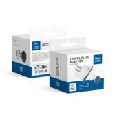 Adapter podróżny Blue Star GO TO USA (Type A) 10A biały