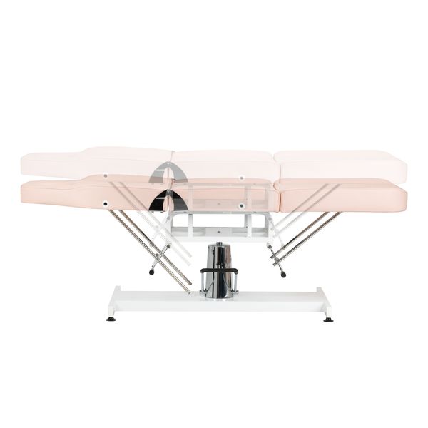 Fotel kosmetyczny hydrauliczny Basic 210 różowy zdjęcie 7