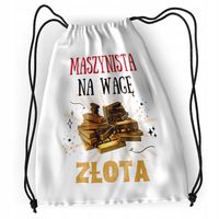 Plecak Sportowy Szkolny Maszynisty Worek Torba Z Nadrukiem Ze Zdjęciem