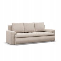 KANAPA FORESTA KRONOS BEŻOWA Rozkładana Wygodna Funkcja Spania