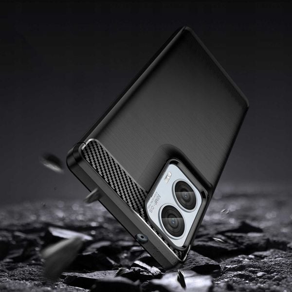 Spacecase Carbon Motorola G85 5G Black zdjęcie 7
