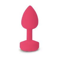 gvibe gplug s neon rose - ergonomiczny model wibrujący, silikon premium