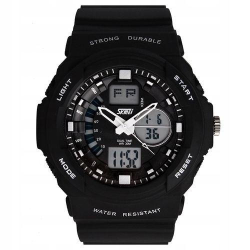 Zegarek dziecięcy SKMEI elektroniczny czarny wiele funkcji na Arena.pl