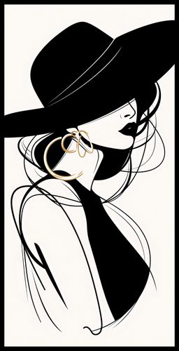 Plakat 50x100cm Uwikłana Elegancja na Arena.pl
