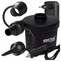 MOCNA POMPKA ELEKTRYCZNA DO MATERACA SAMOCHODOWA ODSYSACZ POWIETRZ 12V 230V