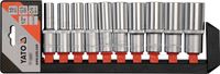 ZESTAW KLUCZY NASADOWYCH DŁUGICH 1/2'' 10 CZĘŚCI - YT-38861