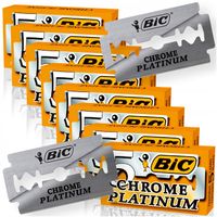 BIC CHROME PLATINUM DWUSTRONNE ŻYLETKI DO MASZYNKI DO GOLENIA x40