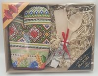 zestaw rękawica + sztućce drewniane dla Mamy   36 x 28 cm. | P1426PW3