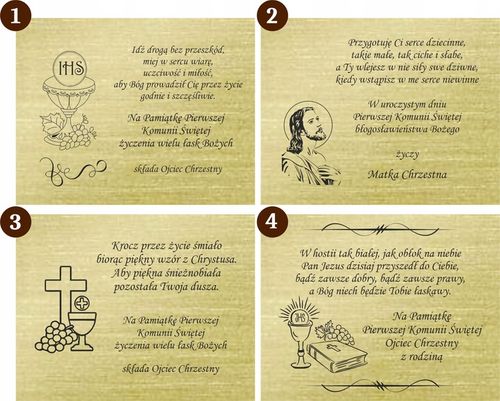 BIBLIA NA KOMUNIĘ PAMIĄTKA PIERWSZEKJ KOMUNII Z GRAWEREM PIĘKNY PREZENT na Arena.pl