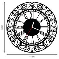 ZEGAR ŚCIENNY RETRO 58cm XXL 30.11