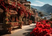 Plakat 100x70cm Czerwona Idylla