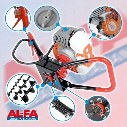 WIERTNICA GLEBOWA ŚWIDER SPALINOWY DO GLEBY ZIEMI 3 WIERTŁA PRZEDŁUŻKA MOC na Arena.pl