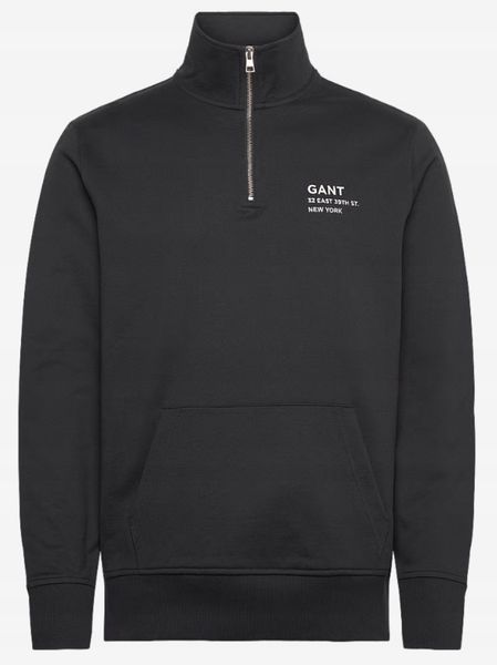 GANT SMALL GRAPHIC HALF ZIP SWEAT - Swetry M zdjęcie 1