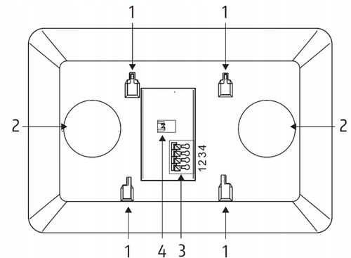 Wideodomofon EURA VDP-57A3 Biały na Arena.pl