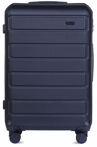 WALIZKA ABS BLOOM XL “ 24 ” ŚREDNIA MOCNA NA KÓŁKACH 7 KOLORÓW + ADRESOWNIK na Arena.pl