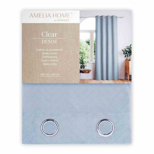 CURT/AH/VELVET/CLEAR/DENIM/140X250 na Arena.pl