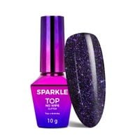 Top LED/UV no wipe brokatowy MollyNails Sparkle Top Zodiac 10g