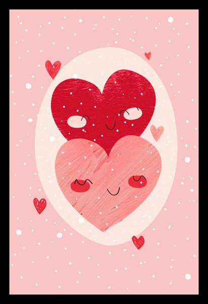 Plakat 20x30cm Ciepło Serca zdjęcie 2