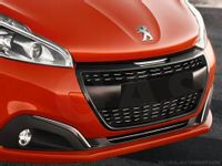 Peugeot 208 - Chromowane Listwy Chrome Grill Atrapy Zderzaka Tuning