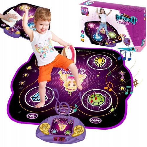 INTERAKTYWNA MATA DO TAŃCZENIA ZRĘCZNOŚCIOWA TANECZNA MUZYCZNA BLUETOOTH na Arena.pl