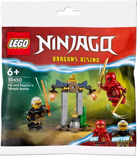 LEGO Ninjago Pakiet bojowy robota Jaya 71805 + Bitwa Kaia i Raptona 30650 na Arena.pl